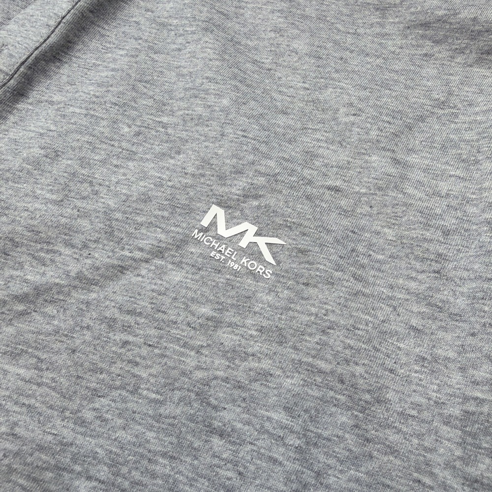 NEW MICHAEL KORS mens polo SIZE XXL heather GRAY NWT soft - Picture 6 of 11